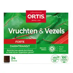 Holland & Barrett 2e product 50% korting | Ortis Vruchten & Vezels Forte - 24 blokjes aanbieding