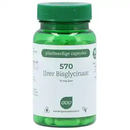 Holland & Barrett 2e product 50% korting | AOV 570 Ijzer Bisglycinaat - 90 Capsules aanbieding