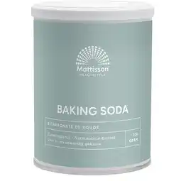 Holland & Barrett Mattisson Baking Soda Zuiveringszout - 300g aanbieding
