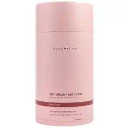 Holland & Barrett 2e product 50% korting | Veganboost Hair Towel Rose Quartz aanbieding
