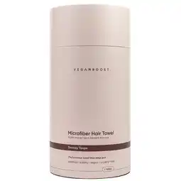Holland & Barrett 2e product 50% korting | Veganboost Hair Towel Smokey Taupe aanbieding