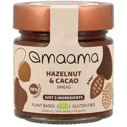 Holland & Barrett 2e product 50% korting | Maama Hazelnut & Cacao Spread - 180g aanbieding