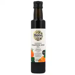 Holland & Barrett 2e product 50% korting | Biona Pumpkin Seed Oil BIO - 250ml aanbieding