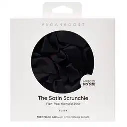 Holland & Barrett 2e product 50% korting | Veganboost Scrunchies Black - 6 stuks aanbieding