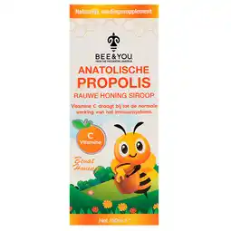 Holland & Barrett 2e product 50% korting | BEE&YOU Propolis Siroop Kids - 150ml aanbieding