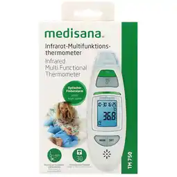 Holland & Barrett 2e product 50% korting | Medisana TM 750 Multifunctionele Infrarood Thermometer - 1 stuk aanbieding