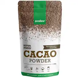 Holland & Barrett 2e product 50% korting | Purasana Cacao Poeder - 200g aanbieding