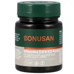 Holland & Barrett Bonusan Vitamine D3 & K2 Forte - 60 softgels aanbieding