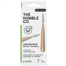Holland & Barrett 2e product 50% korting | The Humble Co. Interdental Brush Bamboo Size 5 (0,80 mm) - 6 stuks aanbieding