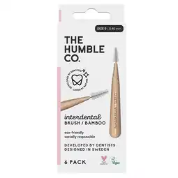 Holland & Barrett 2e product 50% korting | The Humble Co. Interdental Brush Bamboo Size 0 (0,40 mm) - 6 stuks aanbieding