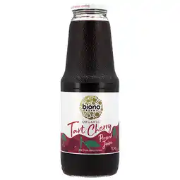 Holland & Barrett 2e product 50% korting | Biona Tart Cherry Pressed Juice BIO - 1l aanbieding