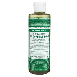 Holland & Barrett 2e product 50% korting | Dr. Bronner's Almond Vloeibare Zeep - 240ml aanbieding
