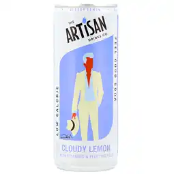 Holland & Barrett 2e product 50% korting | The Artisan Drinks Co. Cloudy Lemon - 250ml aanbieding