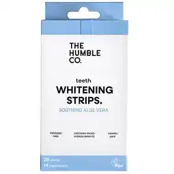 Holland & Barrett 2e product 50% korting | The Humble Co Teeth Whitening Strips Aloë Vera - 28 strips aanbieding