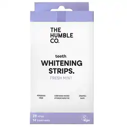 Holland & Barrett 2e product 50% korting | The Humble Co Teeth Whitening Strips Fresh Mint - 28 strips aanbieding