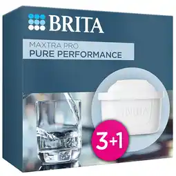 Holland & Barrett 2e product 50% korting | BRITA MAXTRA PRO Pure Performance Waterfilter - 4-pack (3+1) aanbieding