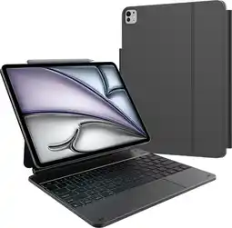 Coolblue BlueBuilt Apple iPad Air (2026/2025/2024) 13 inch Toetsenbord Hoes QWERTY Zwart aanbieding