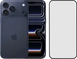 Coolblue Apple iPhone 17 Pro Max 256GB Blauw + BlueBuilt Screenprotector Glas aanbieding