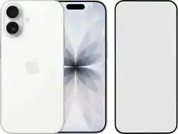 Coolblue Apple iPhone 17 512GB Wit + BlueBuilt Screenprotector Glas aanbieding