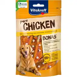 Zooplus 6x80g Vitakraft Bonas Kip & Kaas hondensnacks aanbieding