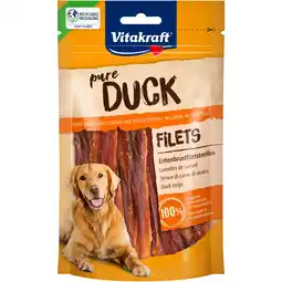 Zooplus 8x80g Vitakraft Filets Eend Hondensnacks aanbieding