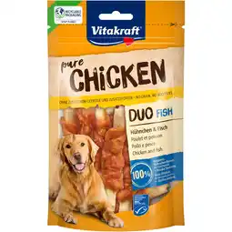 Zooplus 8x80g Vitakraft Duo Kip & Vis Hondensnack aanbieding