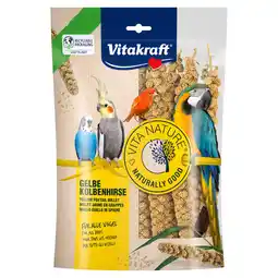 Zooplus Voordeelpakket: 6x,300g Vitakraft Vita Nature Gele Kolfgierst voor Vogel aanbieding