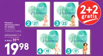 Etos Pampers Harmonie luiers en doekjes aanbieding