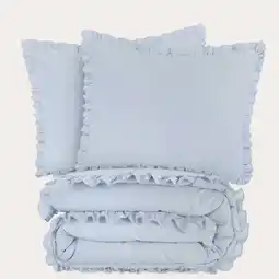 Wehkamp NOUS Living katoenen dekbedovertrek lits-jumeaux (240x220 cm) aanbieding