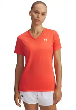 Wehkamp Under Armour Tech sportshirt - oranje aanbieding