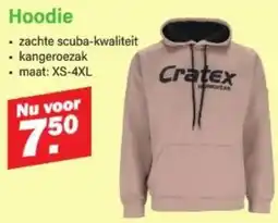 Van Cranenbroek Cratex Hoodie aanbieding