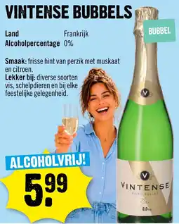 Dirck 3 Vintense Bubbels aanbieding
