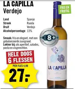 Dirck 3 La Capilla Verdejo aanbieding