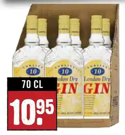 Dirck 3 Quality 10 London Dry Gin aanbieding