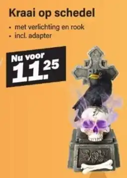 Van Cranenbroek Kraai op schedel aanbieding