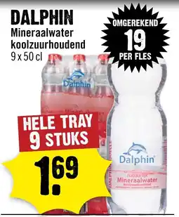 Dirck 3 Dalphin mineraalwater koolzuurhoudend aanbieding