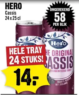 Dirck 3 Hero cassis aanbieding