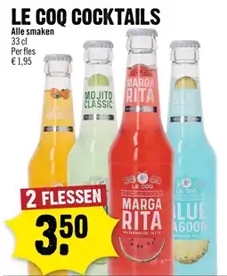 Dirck 3 Le Coq cocktails aanbieding