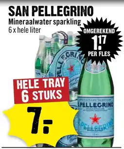 Dirck 3 San pellegrino mineralwater sparkling aanbieding