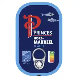 PLUS Princes Horsmakreelfilets in water aanbieding