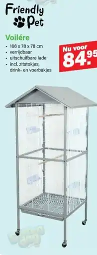 Van Cranenbroek Friendly Pet Voilére aanbieding