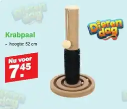 Van Cranenbroek Dieren dag Krabpaal aanbieding