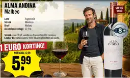 Dirck 3 Alma Andina Malbec aanbieding