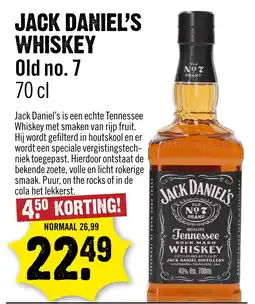 Dirck 3 Jack Daniel's Whiskey Old no. 7 aanbieding