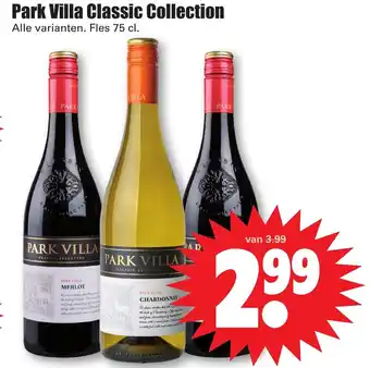 Dirk Park villa classic collection 75cl aanbieding