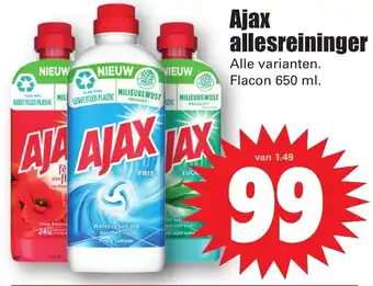 Dirk Ajax allesreiniger 650ml aanbieding