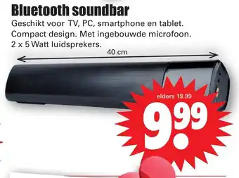 Dirk Bluetooth soundbar aanbieding