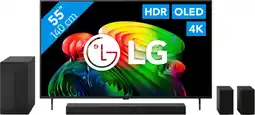 Coolblue LG OLED 55 B6 (2026) + LG DS60TR aanbieding