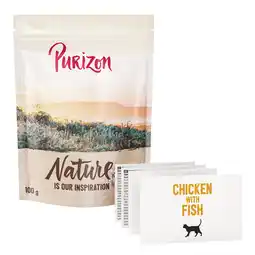 Zooplus 100g Purizon Cat Kip & Vis - Daily 65% NIEUW droog kattenvoer aanbieding