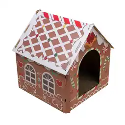 Zooplus TIAKI peperkoekhuisje voor katten 37x36x40,5cm aanbieding